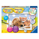 Schilderen op nummer Serie F Knuffelvriendjes