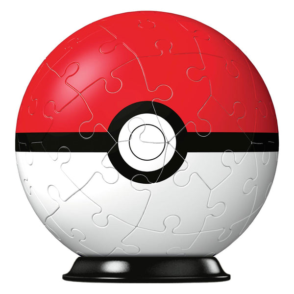 Puzzelbal 54 stukjes Pokemon Pokeball