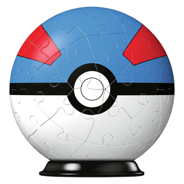 Puzzelbal 54 stukjes Pokemon Great