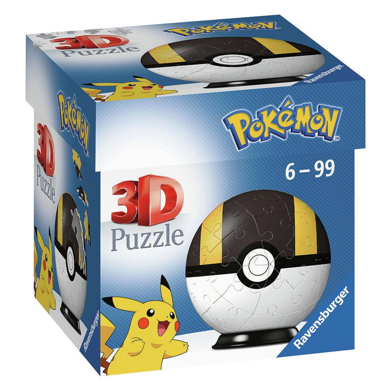 Pokémon Ultra Ball 3D Puzzel, 54st.