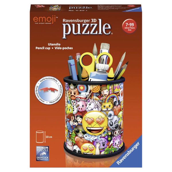 Ravensburger 3D Puzzel Emoji - Pennenbak