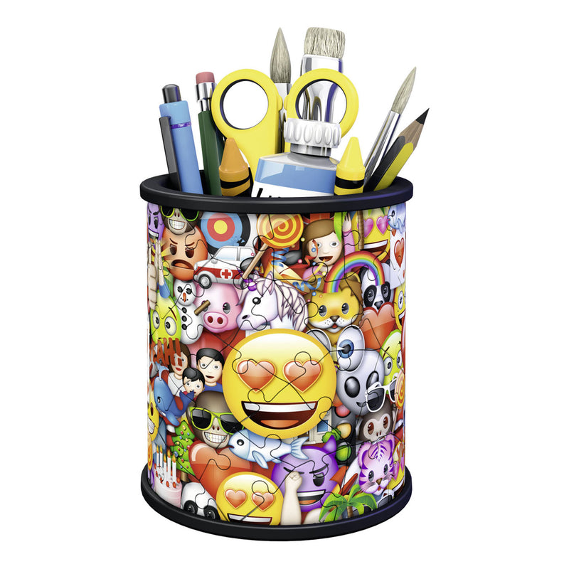 Ravensburger 3D Puzzel Emoji - Pennenbak