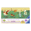 Mijn Eerste Houten Puzzel - Liefste Dierenvriendjes, 5st.