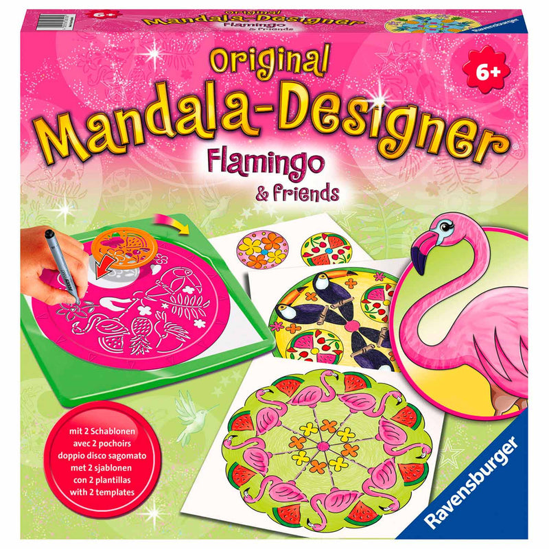 Ravensburger Mandala Designer Flamingo and Friends