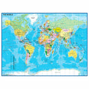 Wereldkaart Puzzel, 200st. XXL