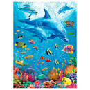 Puzzel 100 XXL Bijeenkomst van dolfijnen