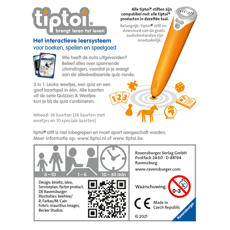 Tptoi Quizen en weetjes - Uitvindingen