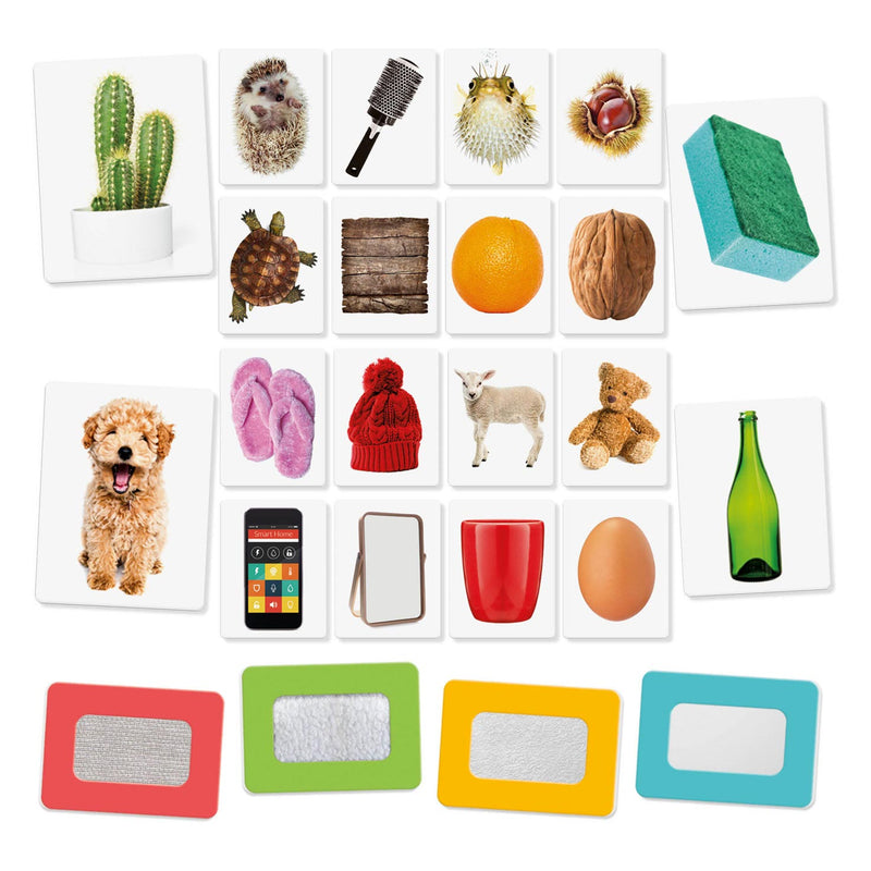 Headu Flashcards Tactile Montessori Memospel