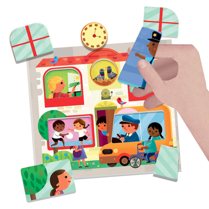 Headu Vormen en Sorteren Beroepen Montessori Spel