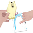 Headu Mijn Eerste Puzzel Noordpool met 5 Houten Dieren