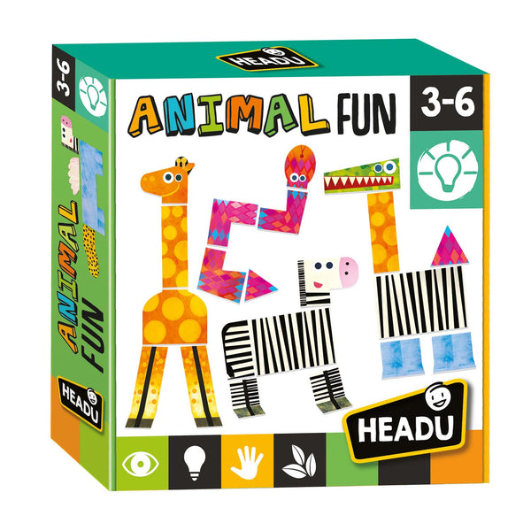 Headu Animal Fun Mix en Match Spel