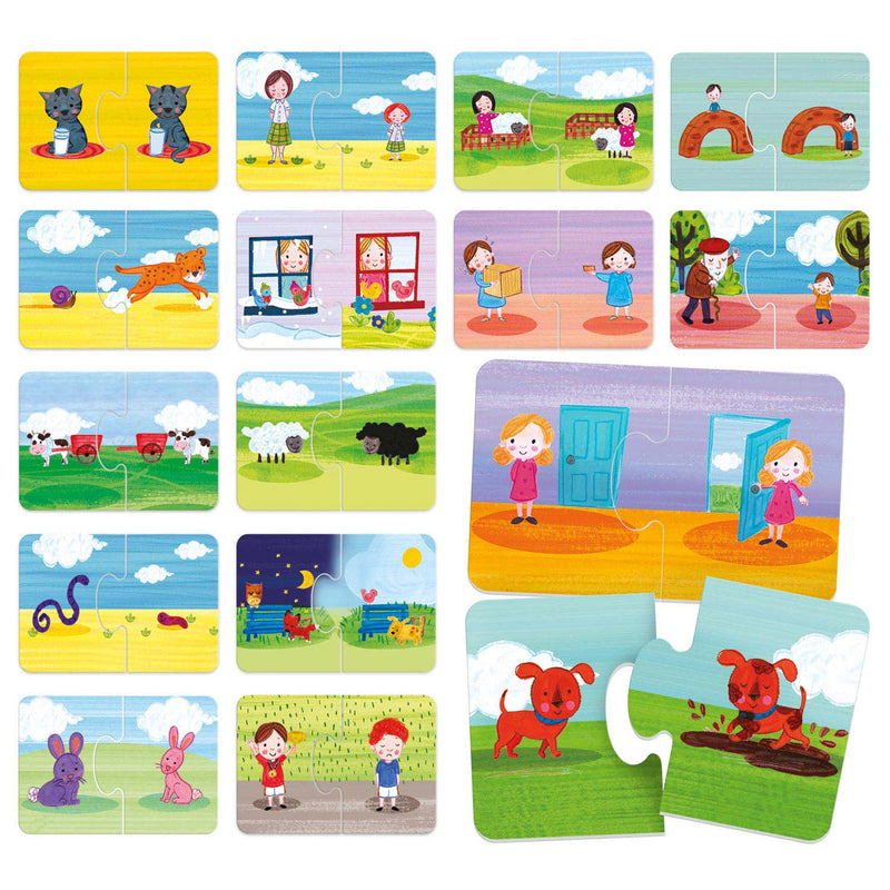 Headu Kies de Juiste Volgorde Puzzel Tegenstellingen Spel