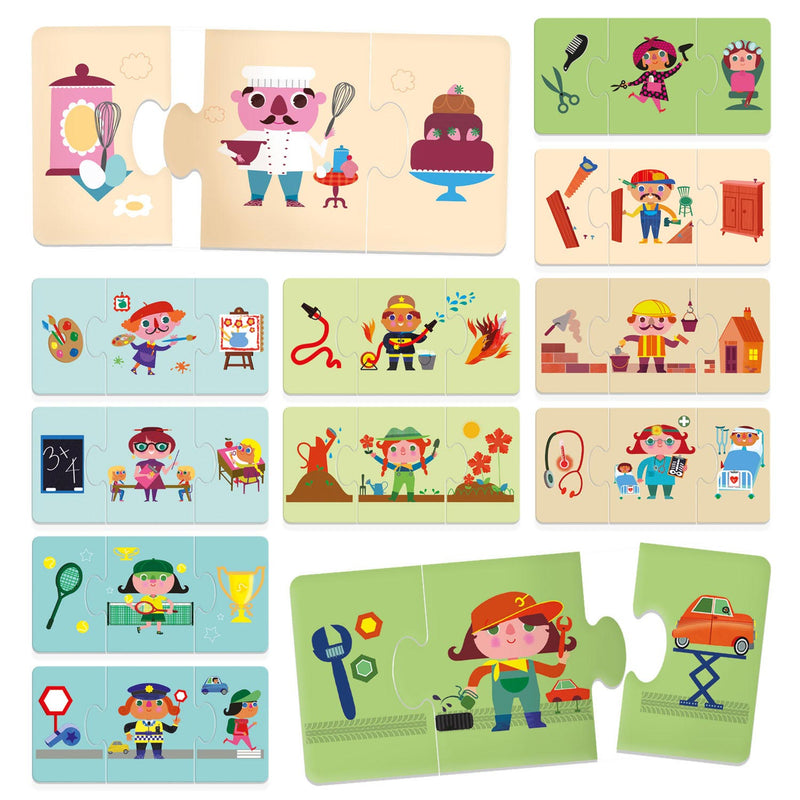 Headu Kies de Juiste Volgorde Trio Puzzel Spel