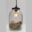 Tafellamp Glazen Pot, 28cm