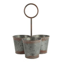 Bloempot Drieling Zink