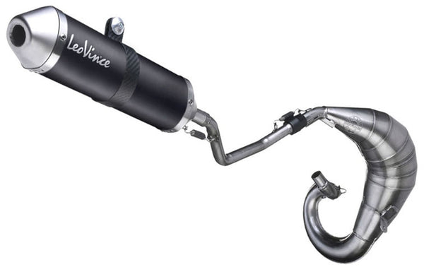 Uitlaat LeoVince Derby Senda DRD/Extreme 'X-FIGHT / 3228 Black Edition