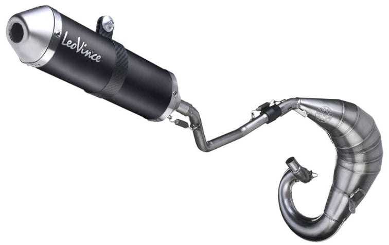 Uitlaat LeoVince Derby Senda DRD/Extreme 'X-FIGHT / 3228 Black Edition