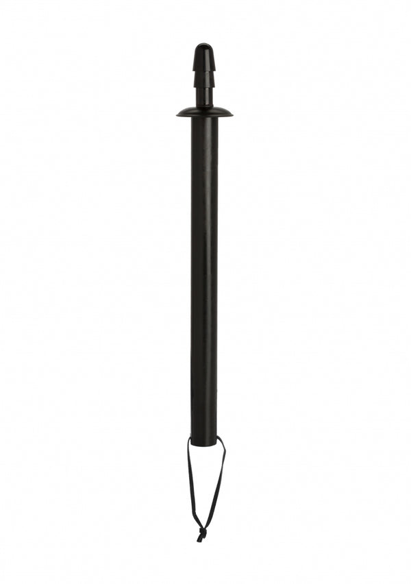 16" Neukstok met Vac-U Lock Plug - Zwart