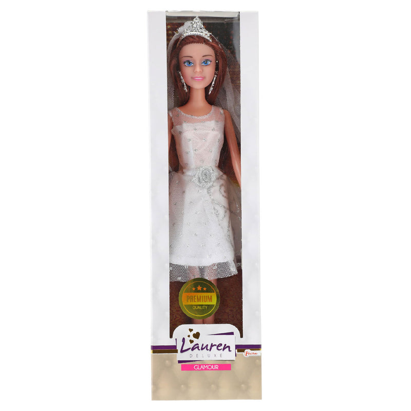 Lauren tienerpop+diadeem+feestjurk 04826