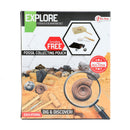 Explore Uitgraafset Fossiel met Loep