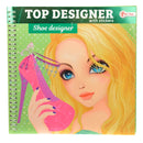 Top Designer Schetsboek - Schoenen met Stickers