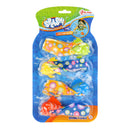 Duikvissen met Staart, 4st