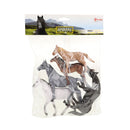 Animal World Paarden Diere Deluxe 5stuks In Zak