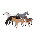 Animal World Paarden Diere Deluxe 5stuks In Zak