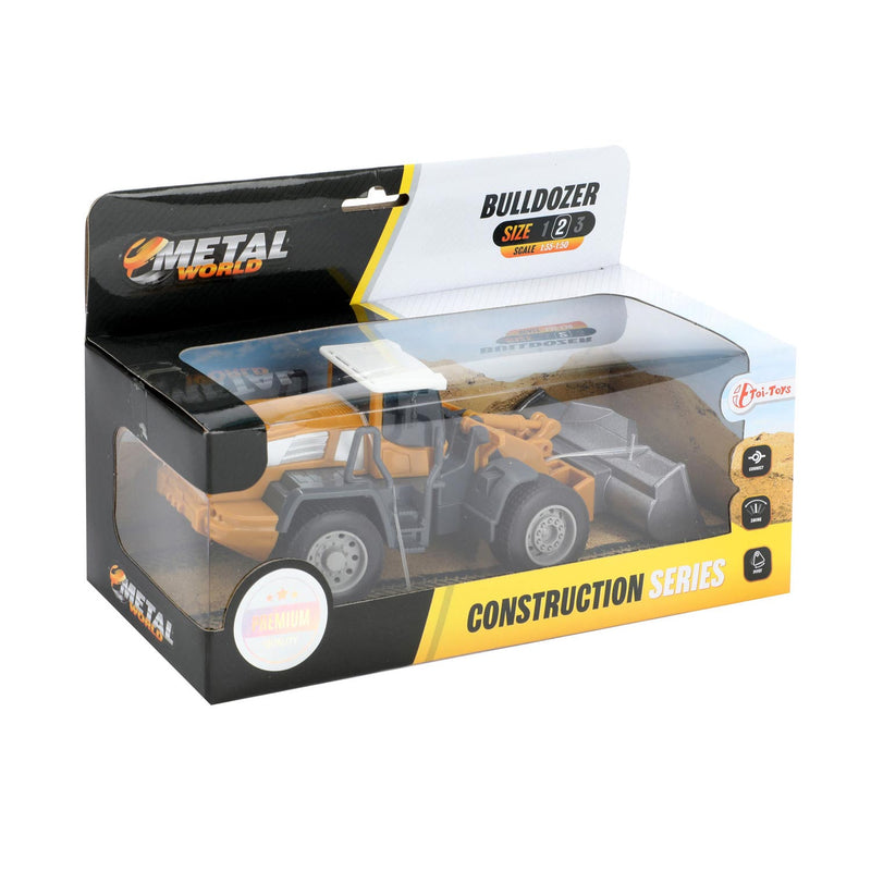 Metal Bouwvoertuig Wiellader 1:55
