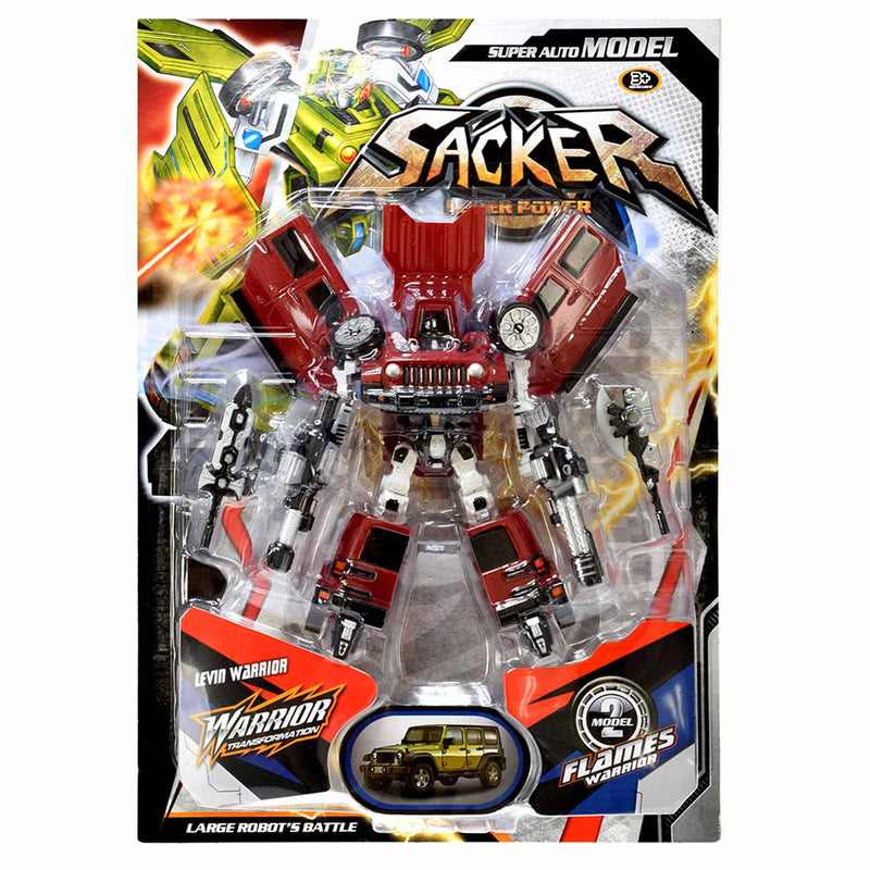 Roboforces Veranderrobot - SUV The Super Morpf Blauw