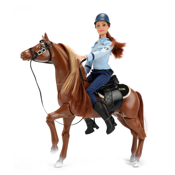 Lauren Tienerpop Politie te Paard