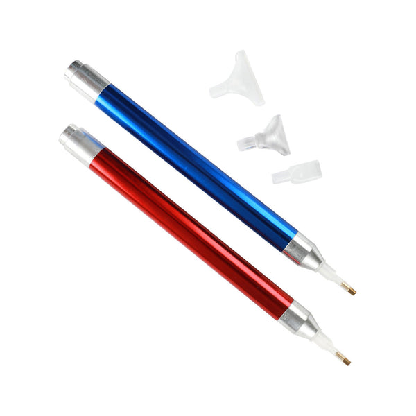 Diamond Painting Pen met Licht Assorti