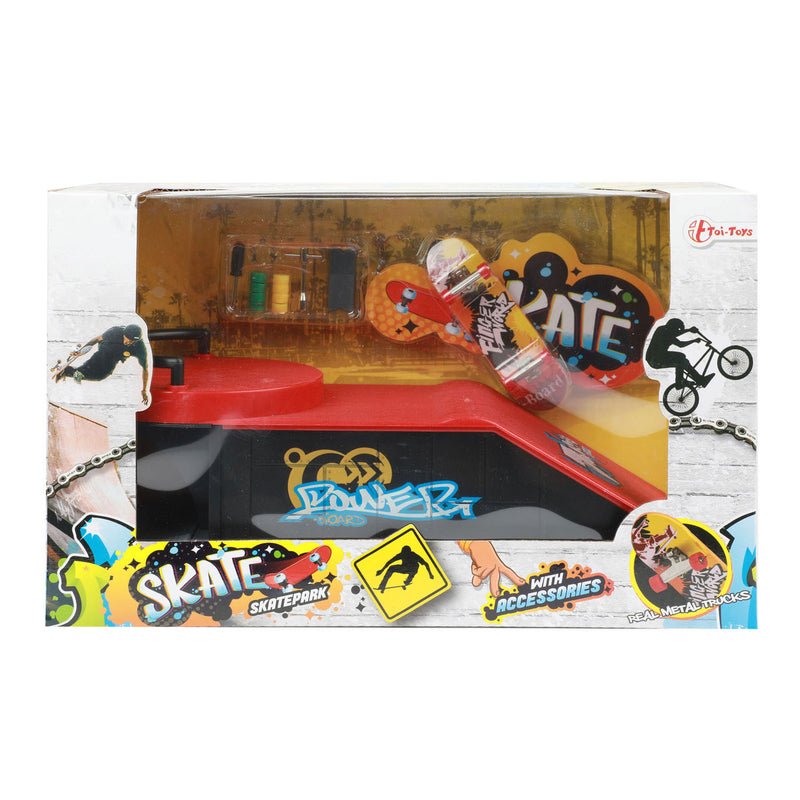 Skate Vinger Skateboard met Skatebaan Set