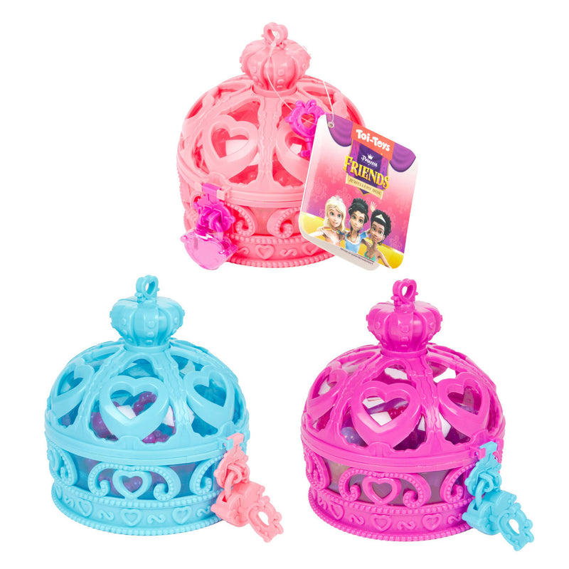 Princess Friends Kroon Sieradendoos met Accessoires