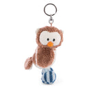 Nici Pluchen Sleutelhanger Uil Oscar, 10cm