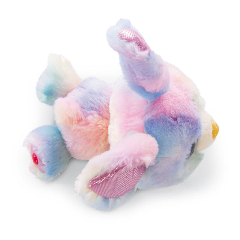 Nici Glubschis Pluchen Knuffel Liggende Konijn Rainbow Candy, 15cm