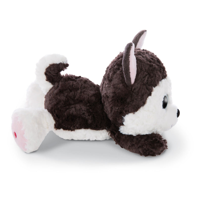 Nici Glubschis Pluchen Knuffel Liggende Husky Barkley, 25cm