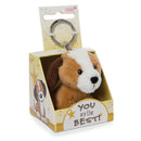 Nici Pluchen Sleutelhanger Hond You are the Best in Geschenk