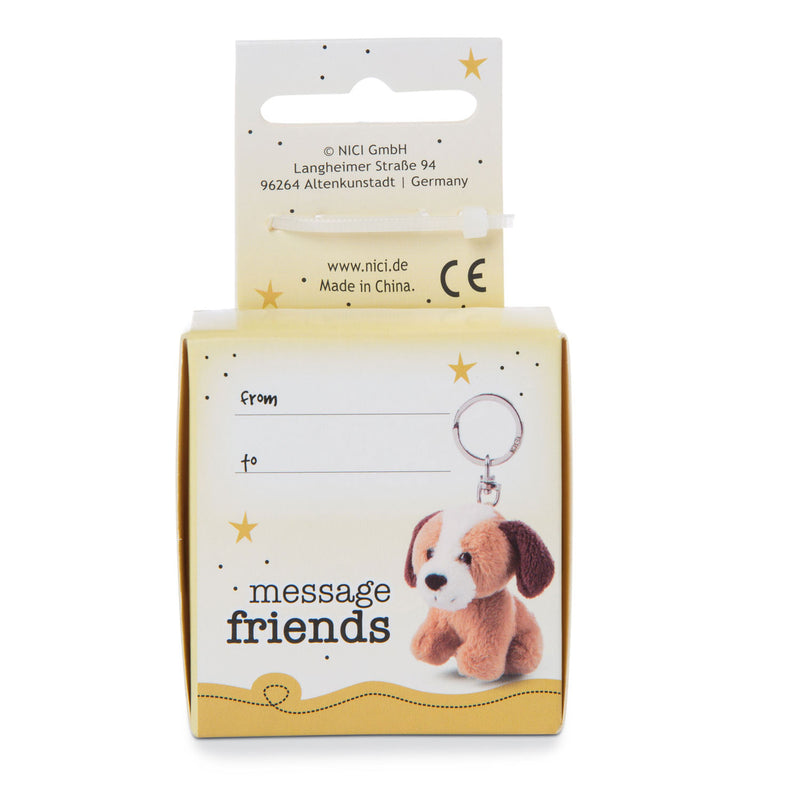 Nici Pluchen Sleutelhanger Hond You are the Best in Geschenk