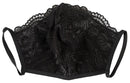 Mask with Lace black