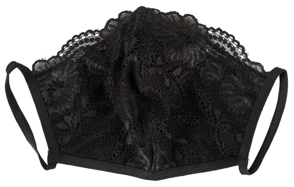 Mask with Lace black
