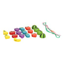 Houten Rijgkralen in Pot - Fruit