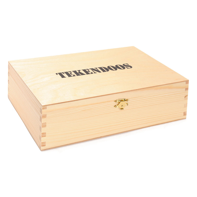 Houten Tekendoos XL