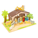 Mentari Kerststal met Onderplaat