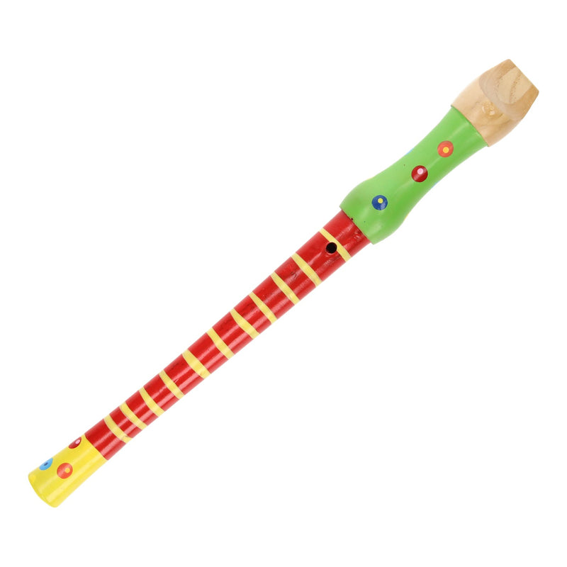 Houten Blokfluit - Rood
