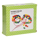 Houten Kralen, 80dlg
