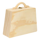 Houten Opbergtasje met Handvat