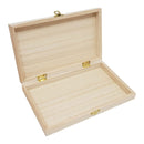 Kist Rechthoek met Deksel Paulownia Hout