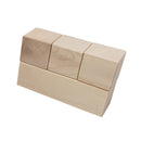 Mijlpaal Blok Hout, 11,2cm