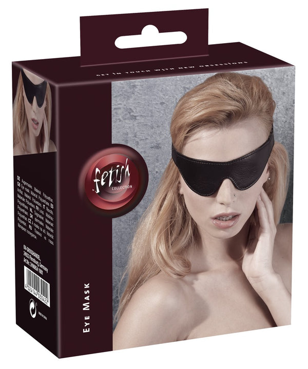 Eye Mask Imit. Leather